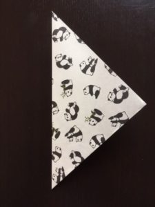 折り紙のポチ袋の作り方 手順3