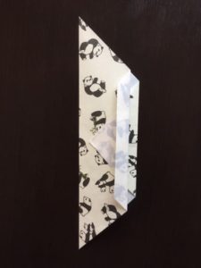 折り紙のポチ袋の作り方 手順6
