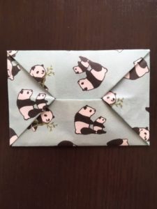 折り紙のポチ袋 作り方手順7